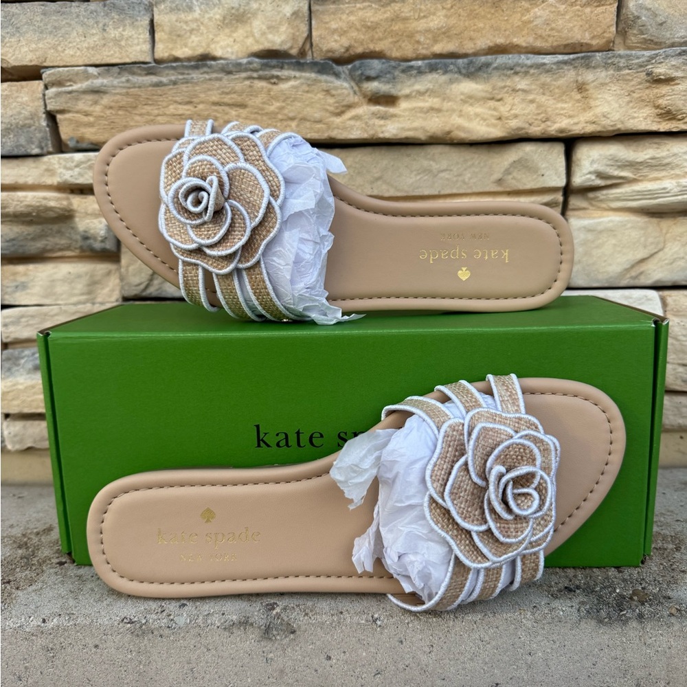 Kate Spade Flora Slide Sandal 8.5 and 9.5